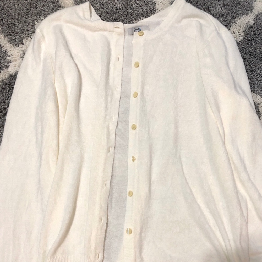 3/$15 Croft & Barrow cardigan